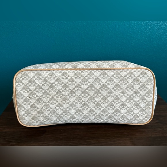 Kate Spade NY Margarita Tote Bag Gray & White Logo - Picture 4 of 16